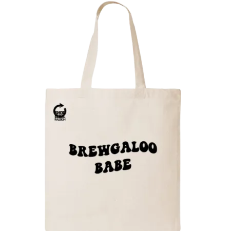 brewgaloo babe tote bag
